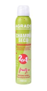 Agrado Šampon u spreju 2u1 za suvo pranje kose Fruty