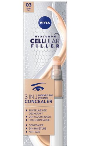 NIVEA HYALURON CELLULAR FILLER 3 IN 1 korektor za područje oko očiju