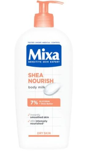 Mixa SHEA NOURISH mleko za telo
